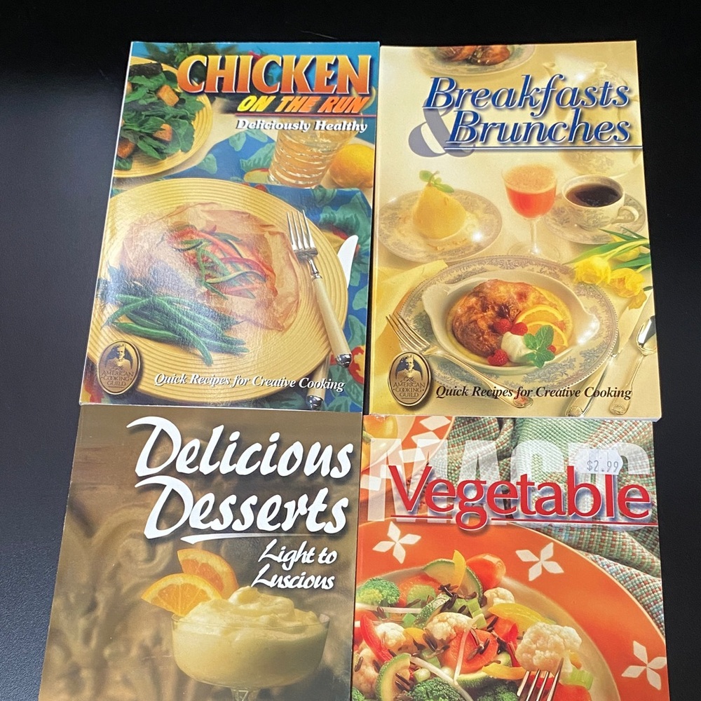 The American Cooking Guild Vintage cookbook Recipe Book Set